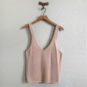 Francesca’s•Oatmeal Tank Sweater•Womens